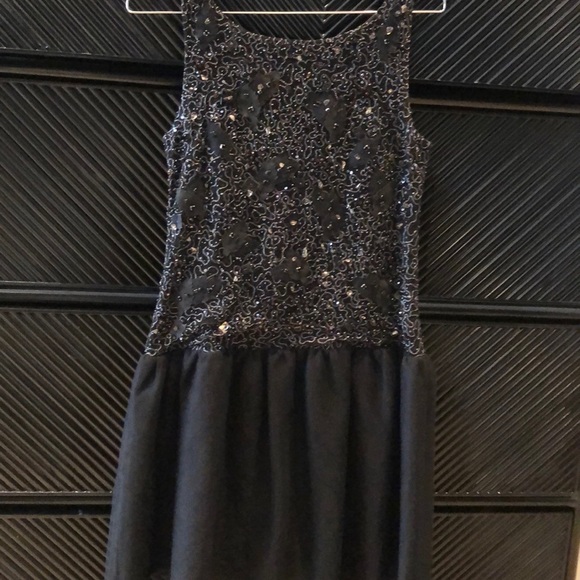 Black sequinned Alice and Olivia dress - Picture 5 of 5